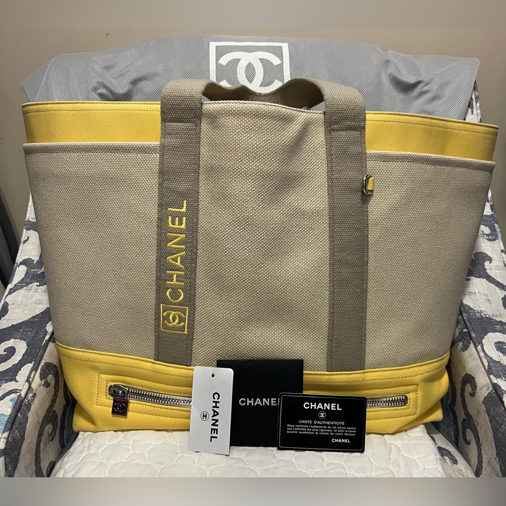 Chanel Sport Canvas Tote